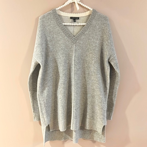 Eileen Fisher Sweaters - Eileen Fisher 100% Cashmere V-Neck Sweater